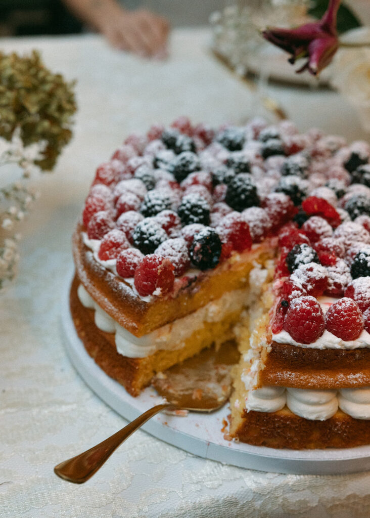 Italian Wedding Cake, The Finch House